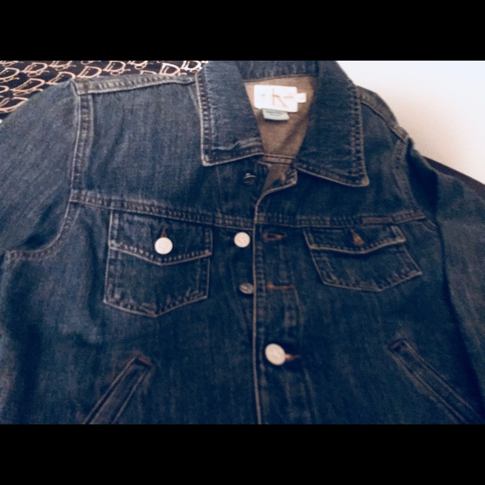 Calvin Klein Jean Jacket worn once !!